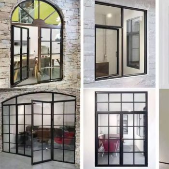 Ultra Slim 65 Series Stainless Steel Casement Windows Thermal-Break Window Door Awning Windows