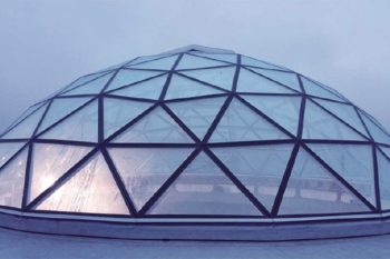 DMS Thermal-break Modular Motor-driven Electric Skylight Roof Windows Hemispherical